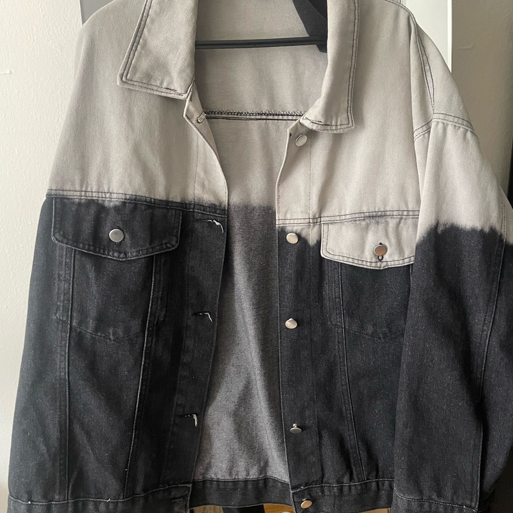 Ombré Jean jacket